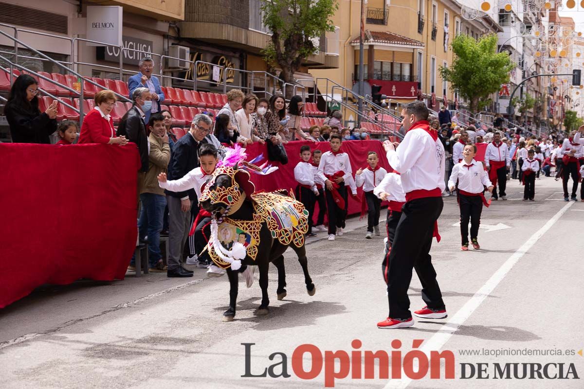 Desfile infantil en las Fiestas de Caravaca (Bando Caballos del Vino)