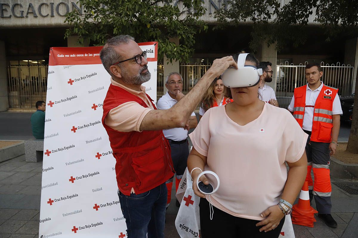 Cruz Roja Córdoba un Día de la Banderita muy ecológico