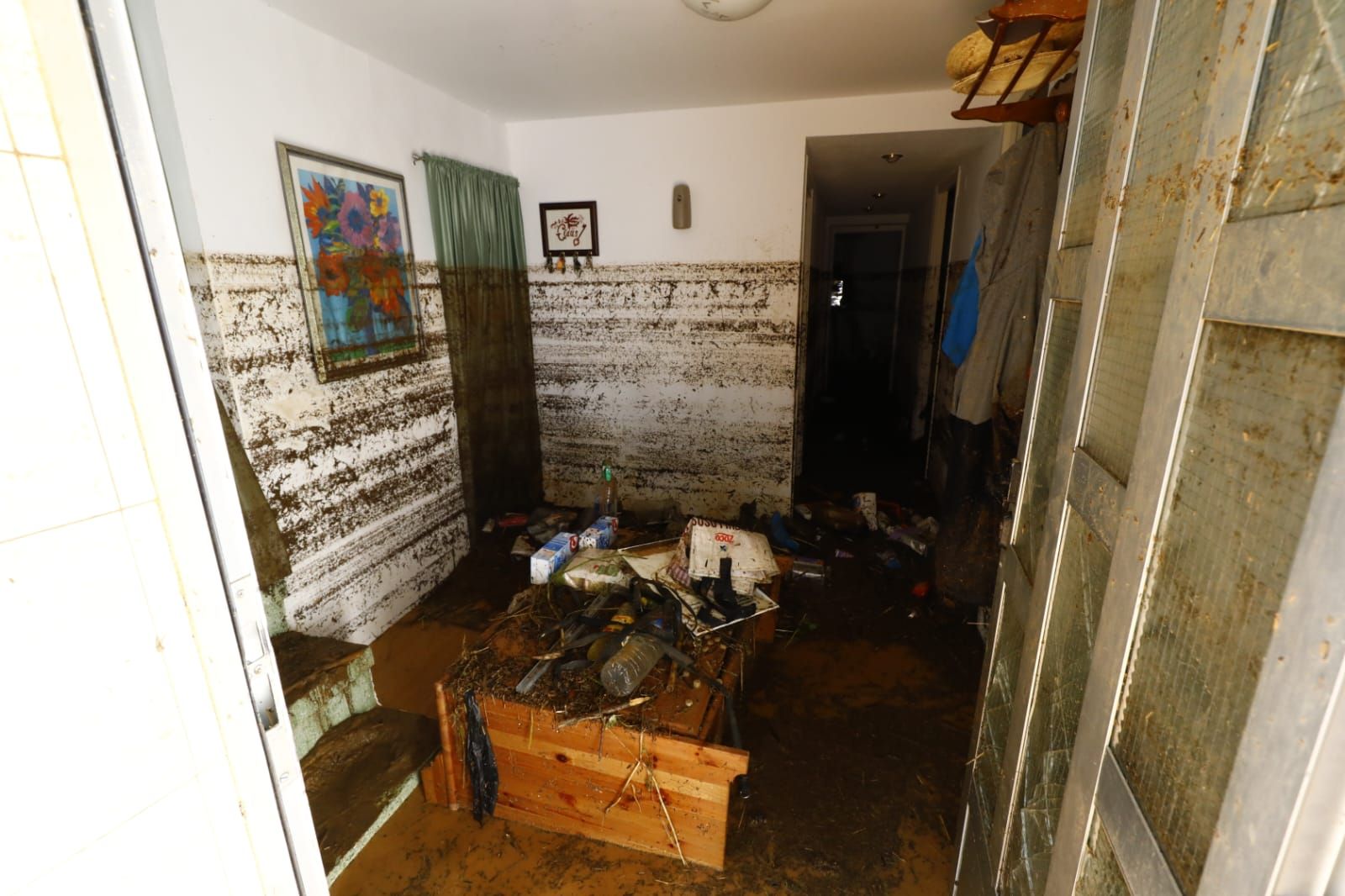 En imágenes | Así ha quedado Azuara tras la fuerte tormenta que causó destrozos este viernes