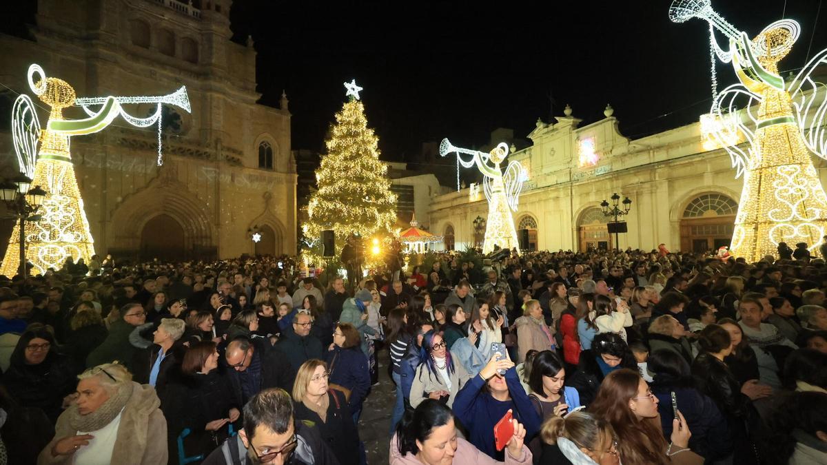 Vídeo: Encendido de las luces de Navidad en Castelló