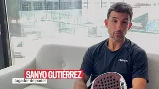 Sanyo Gutiérrez: “Nos están imponiendo jugar un pádel de vértigo”