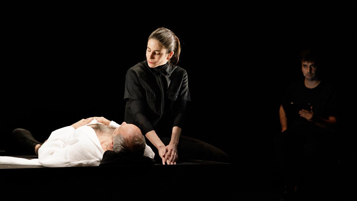 Un momento de 'Casting Lear'.