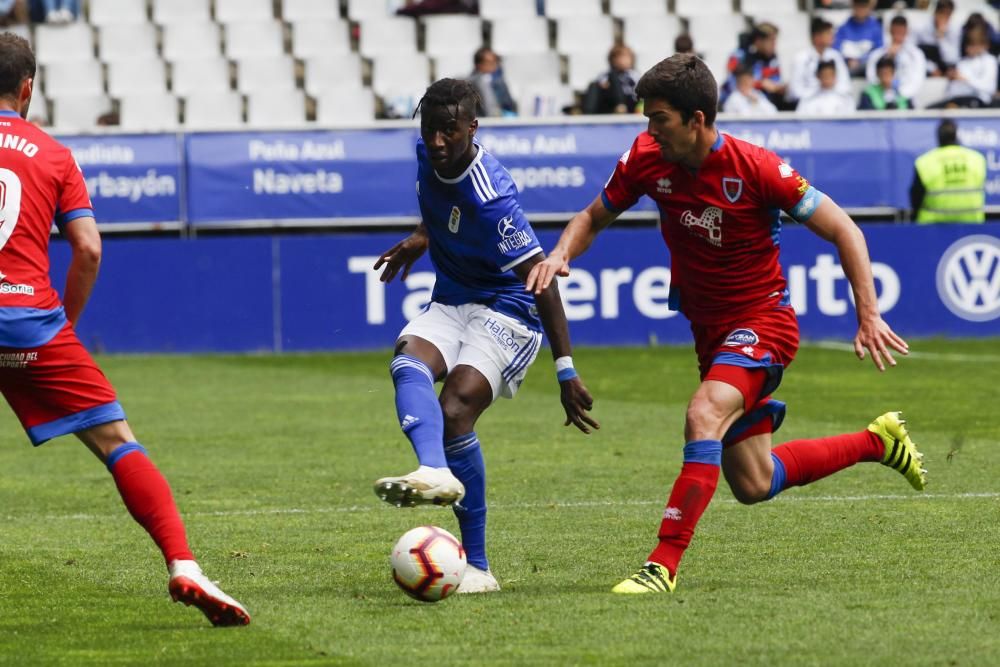 El partido del Oviedo, en imágenes