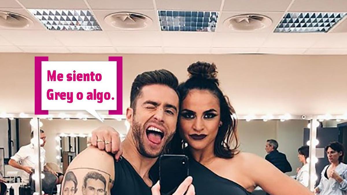 Pelayo Díaz en 'Bailando con las estrellas' se siente Grey (bocadillo)