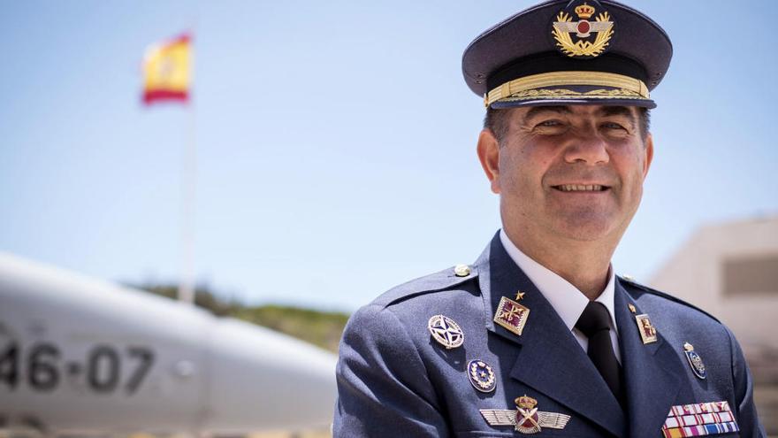 Fernando de la Cruz, nuevo jefe del Mando Aéreo de Canarias