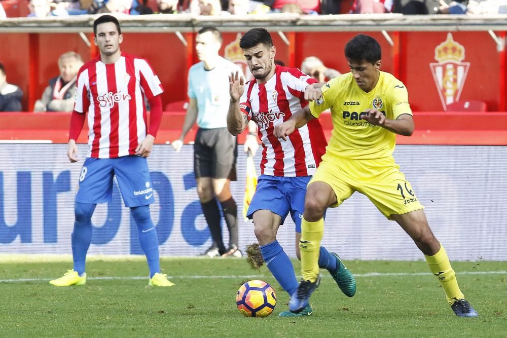 Sporting - Villarreal, en imágenes