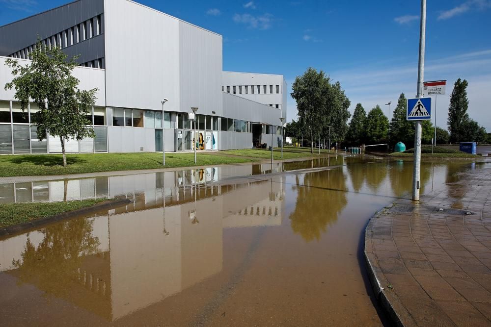 Inundaciones en Gijón