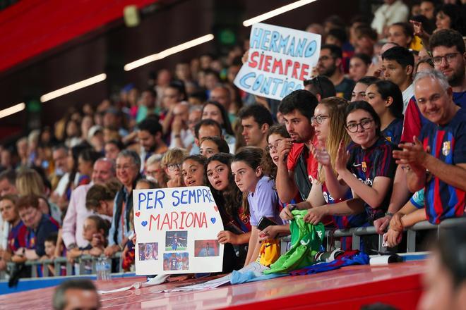 Liga F: FC Barcelona - Betis, el partido de despedida de Sandra Paños, Mariona Caldentey y Jonatan Giráldez, en imágenes