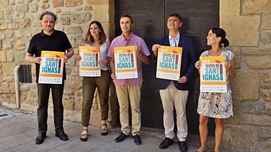 Josep Tobeña, Claudina Relat, Joan Calmet, Lluís Pagès i Mete Codinach