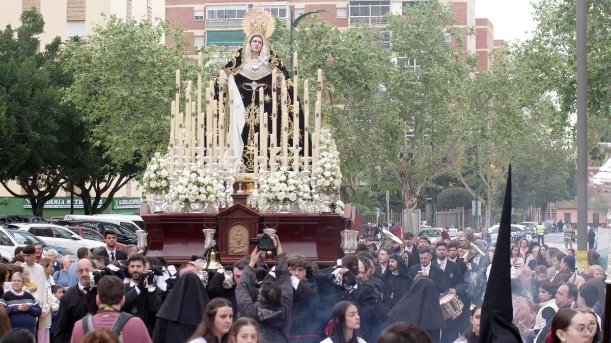 La Virgen de los Desamparados, sabor cofrade en este Sábado de Pasión