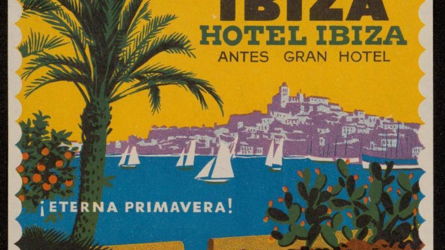 Cuando las redes de los hoteles de Ibiza eran de tinta y papel