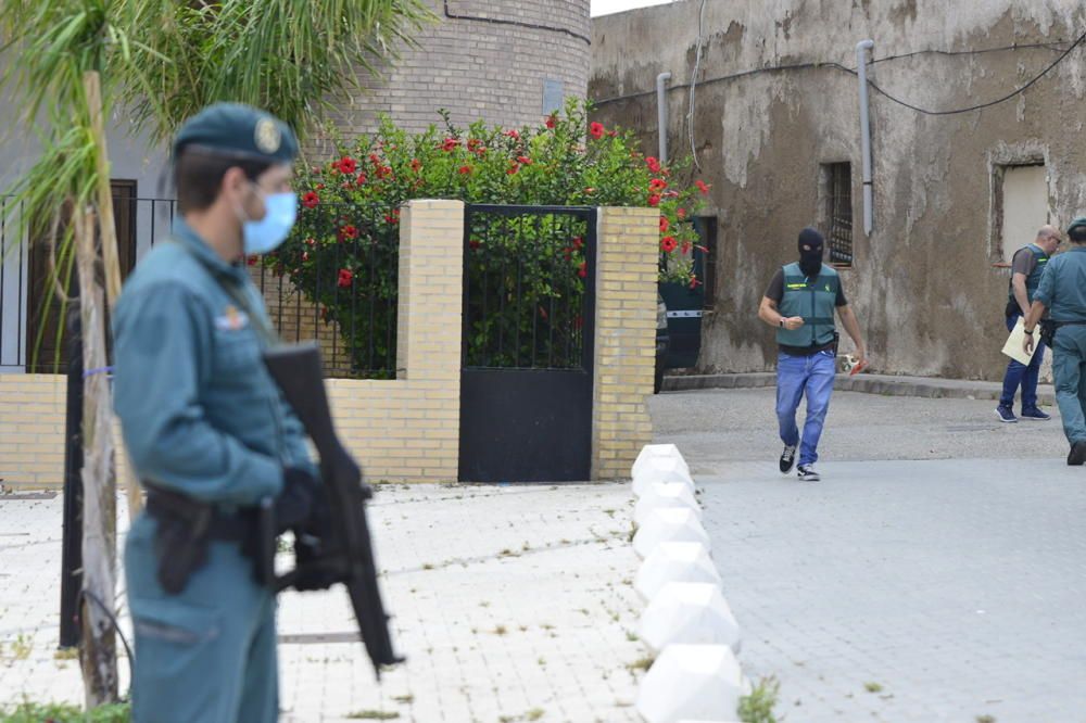 Macrooperación policial contra el narcotráfico en Cartagena