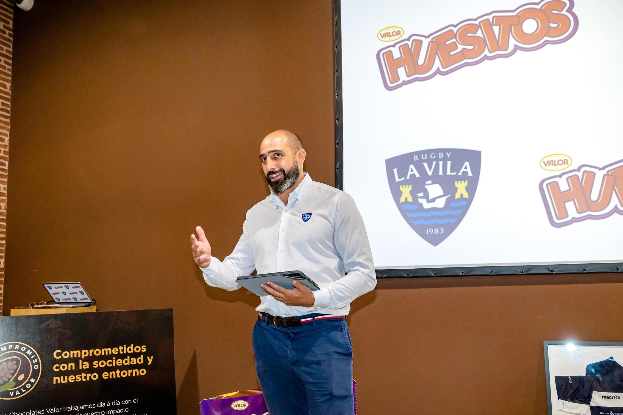Presentación de Huesitos Rugby La Vila