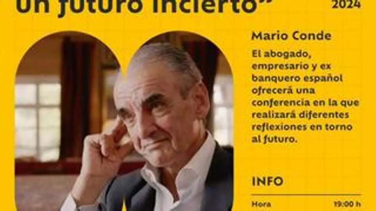 Mario Conde estará en Badajoz para "reflexionar sobre el futuro"