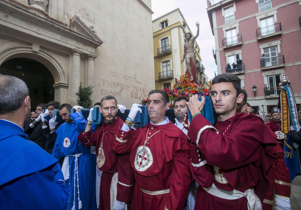 El Encuentro no procesiona en Alicante el Domingo de Resurrección.