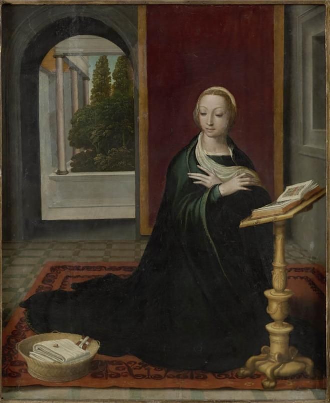 «Virxen de l'Anunciación» de Juan Correa de Vivar.