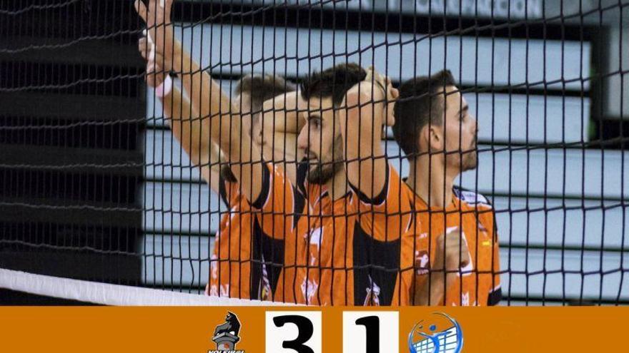 Primera victoria en liga del CV Teruel (3-1)