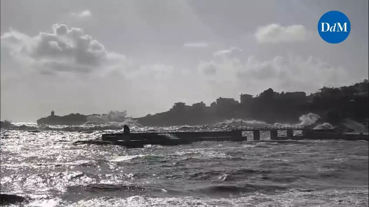 La Aemet mantiene la alerta en Mallorca por la borrasca Harry y avisa de la llegada de Ingrid