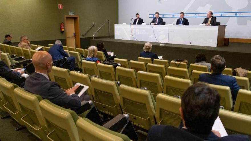 Reunión de la comisión de coordinación operativa celebrada ayer.