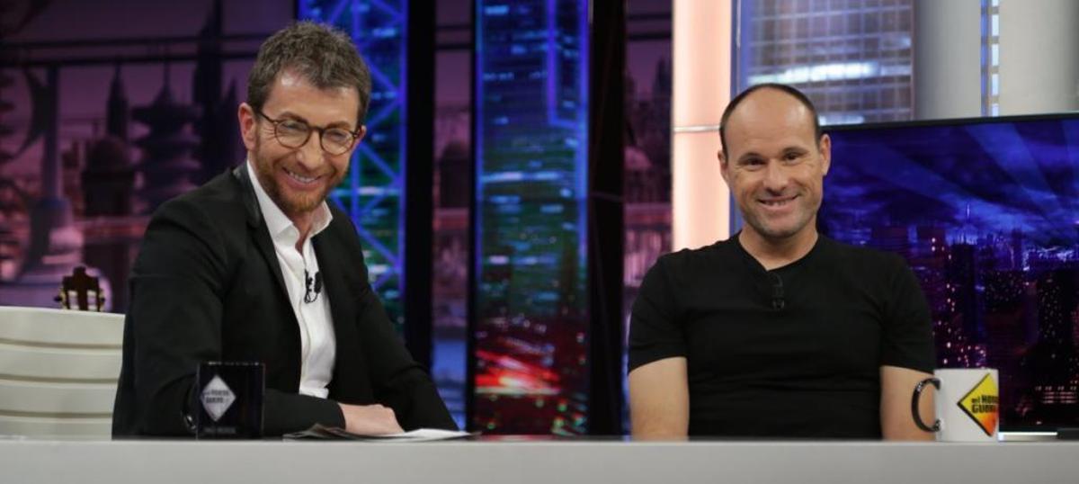 Mateu Lahoz saca tarjeta roja a Motos en El Hormiguero