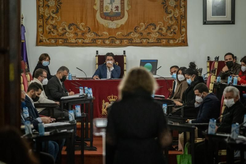 Pleno sobre inmigración del Ayuntamiento de La Laguna