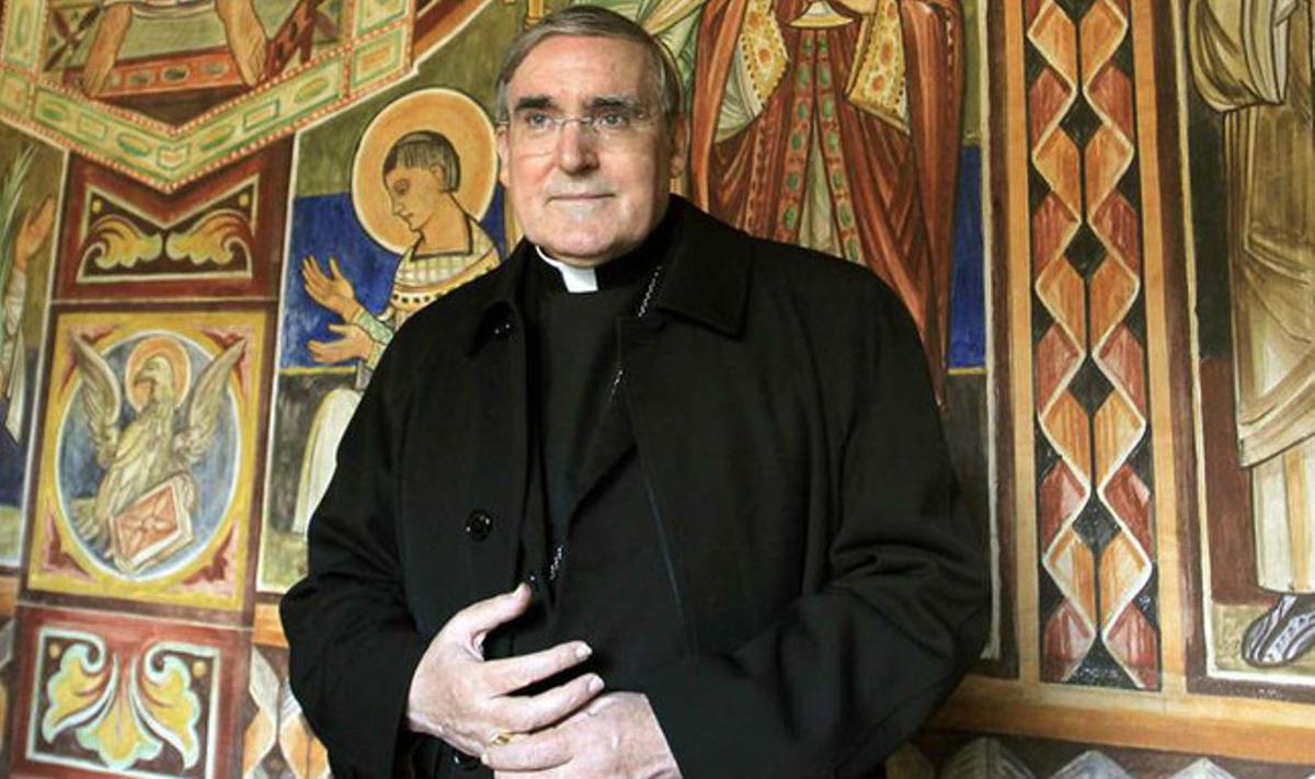 El cardenal arquebisbe de Barcelona, monsenyor Martínez Sistach.