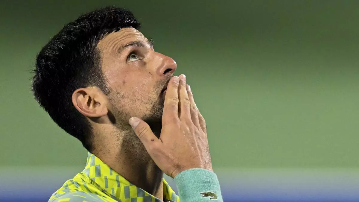 Djokovic se retira de Indian Wells por no estar vacunado del coronavirus