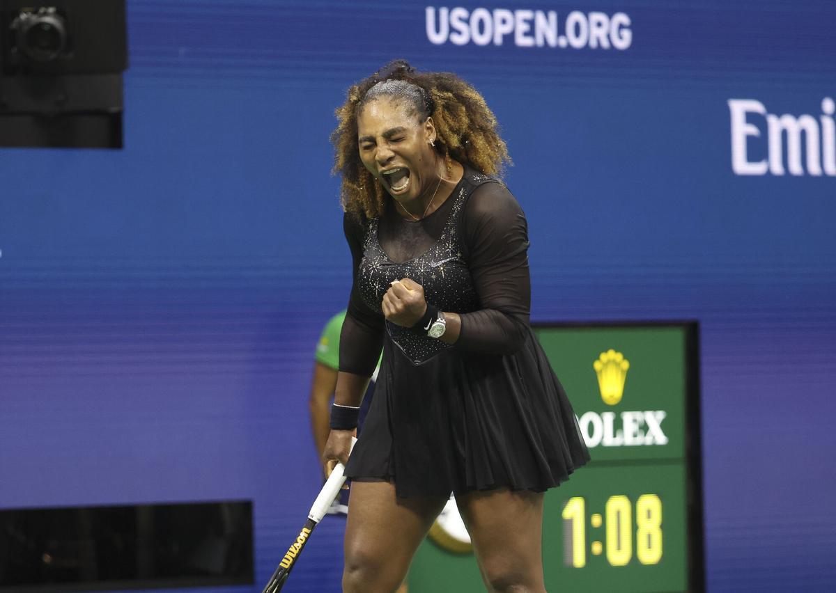 Serena Williams of USA during day 1 of the US Open 2022, 4th Grand Slam tennis tournament of the season on August 29, 2022 at USTA National Tennis Center in New York, United States - Photo Jean Catuffe / DPPI AFP7 30/08/2022 ONLY FOR USE IN SPAIN