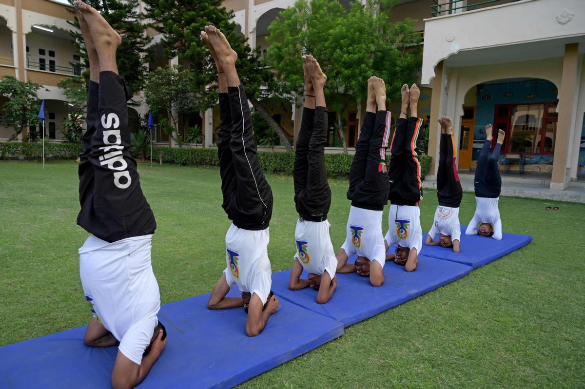 Día Internacional del Yoga en la India