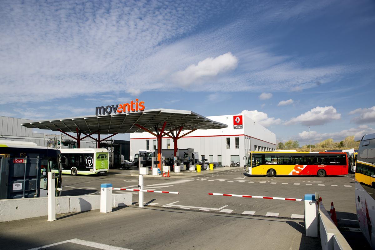 Centro logístico del grupo Moventis en Sabadell (Barcelona).