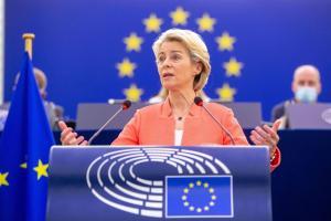 La presidenta de la Comisión Europea, Ursula von der Leyen.