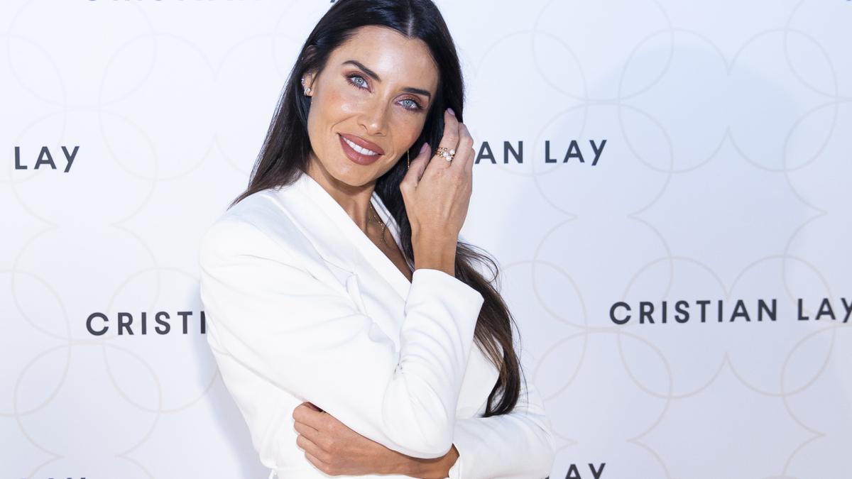 Pilar Rubio, en la presentación de la nueva estrategia de Cristian Lay