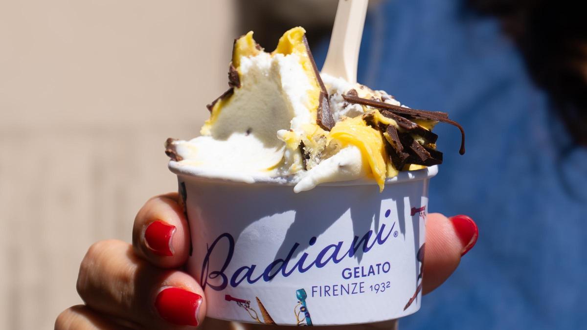El helado de Badiani inspirado en el Tour.