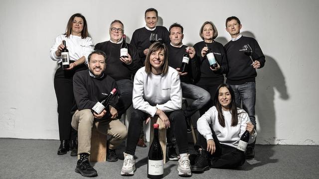 Equipo de Bodegas Raíces Ibéricas, tras la unión con Sierra Norte