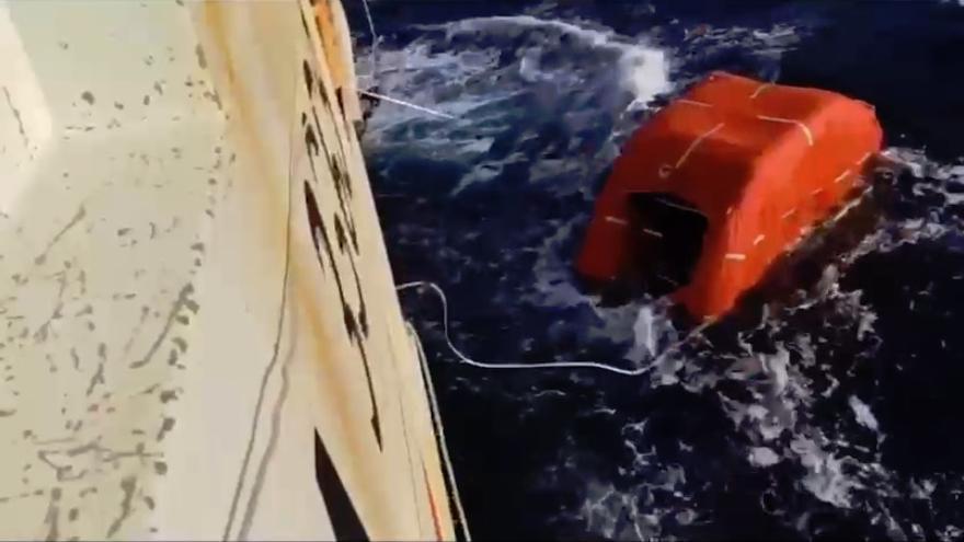 Malvinas suspende la búsqueda de los marineros desaparecidos debido al temporal en la zona