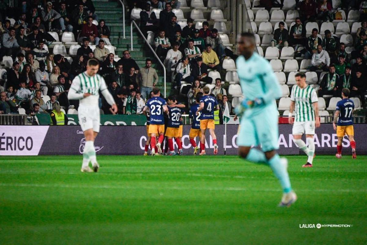 El Andorra se llevó los tres puntos de Córdoba este lunes.