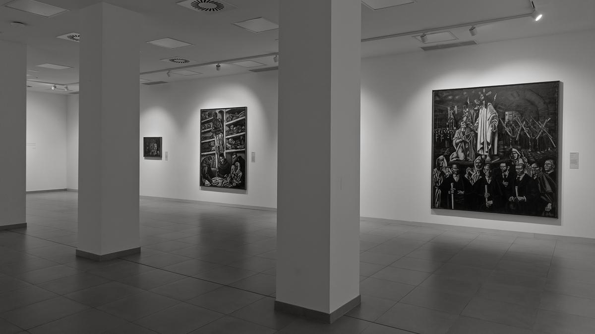 Ausencia de público en la sala Glorieta Uno del Ayuntamiento de Murcia.
