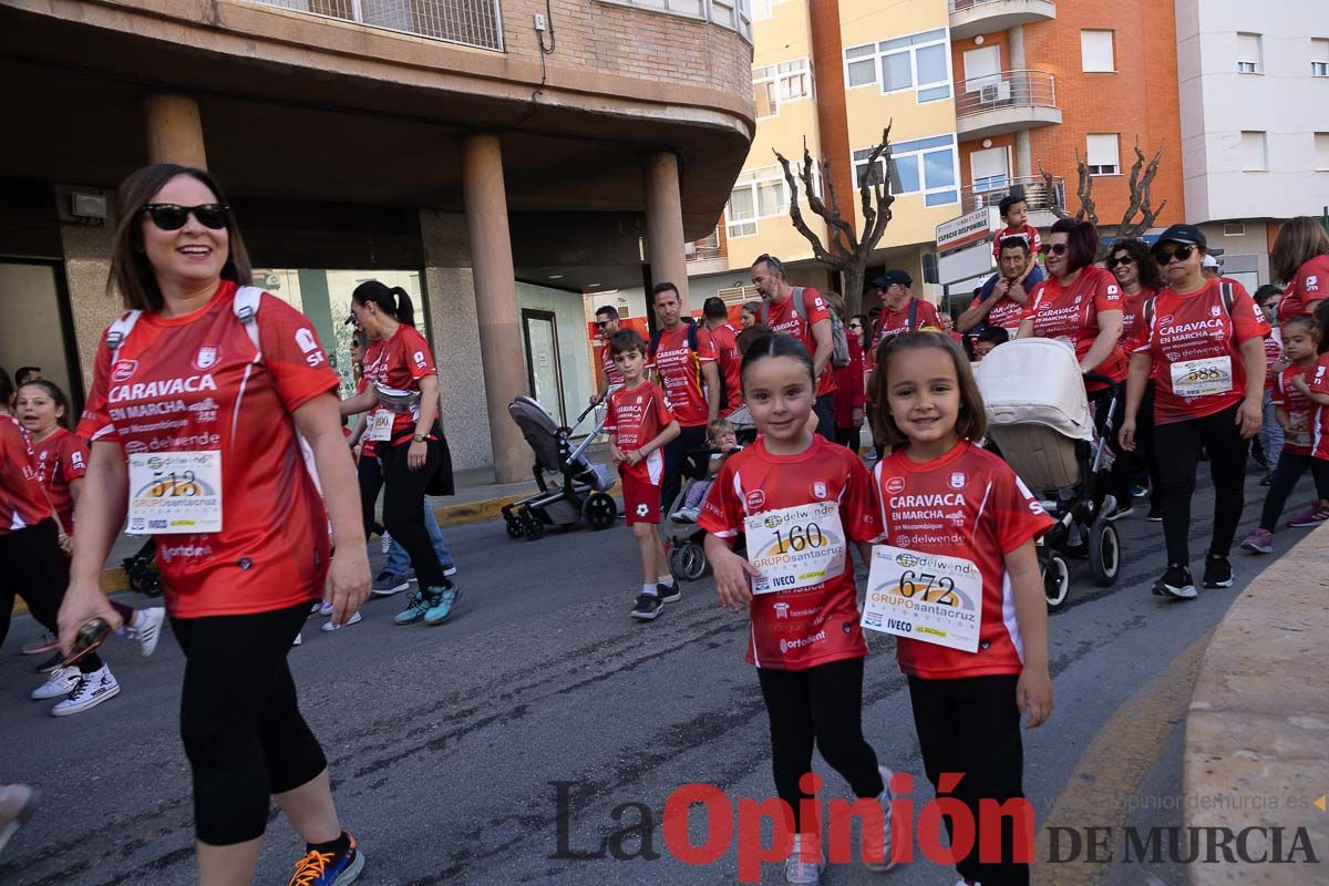 Marcha de la ONG Delwende en Caravaca
