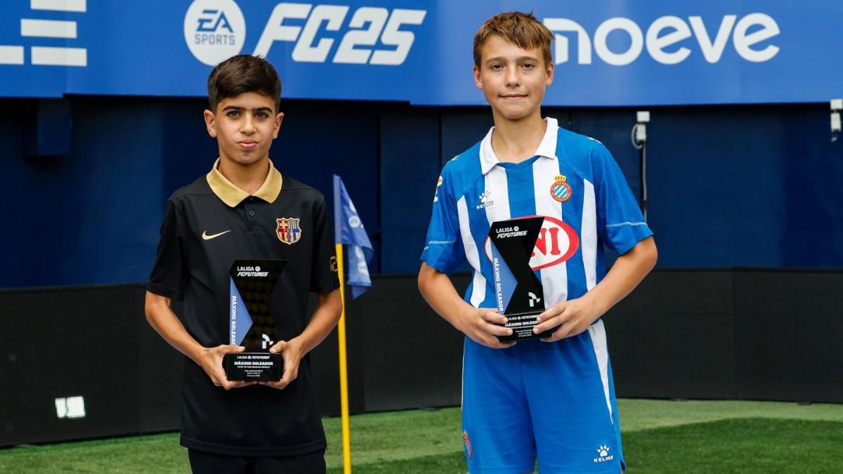 Gorka Cont赤n y Jaume Casanovas fueron los m芍ximos goleadores del torneo de Villarreal