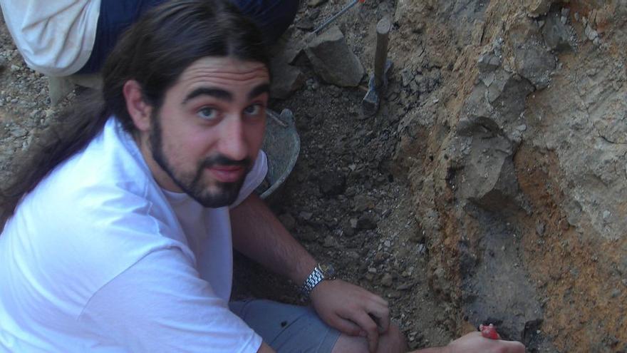 Un castellonense descubre un fósil de 30 millones de años de antigüedad en México