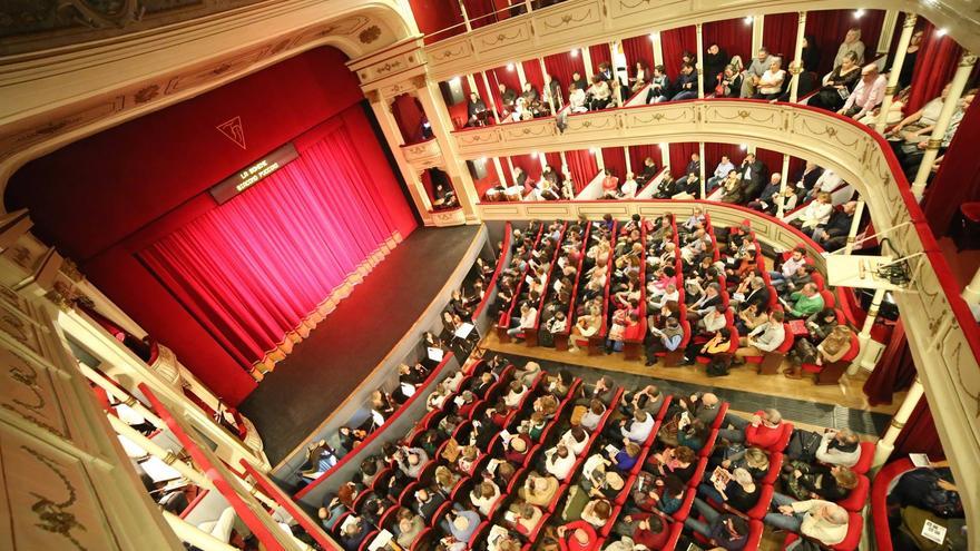 Interior del Teatro Principal de Zamora.