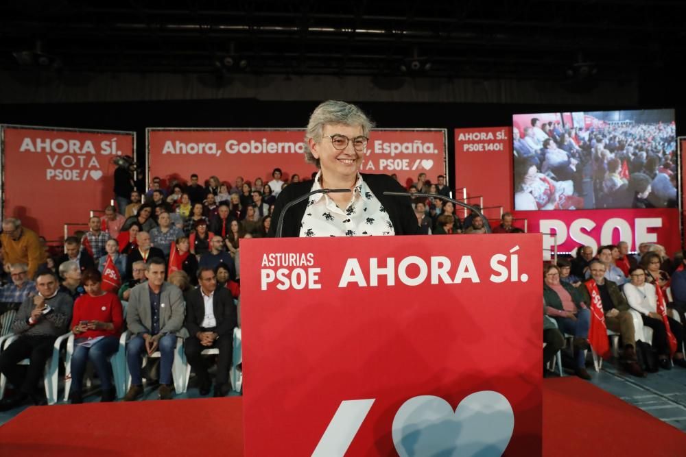 Mitin de Pedro Sánchez en Gijón