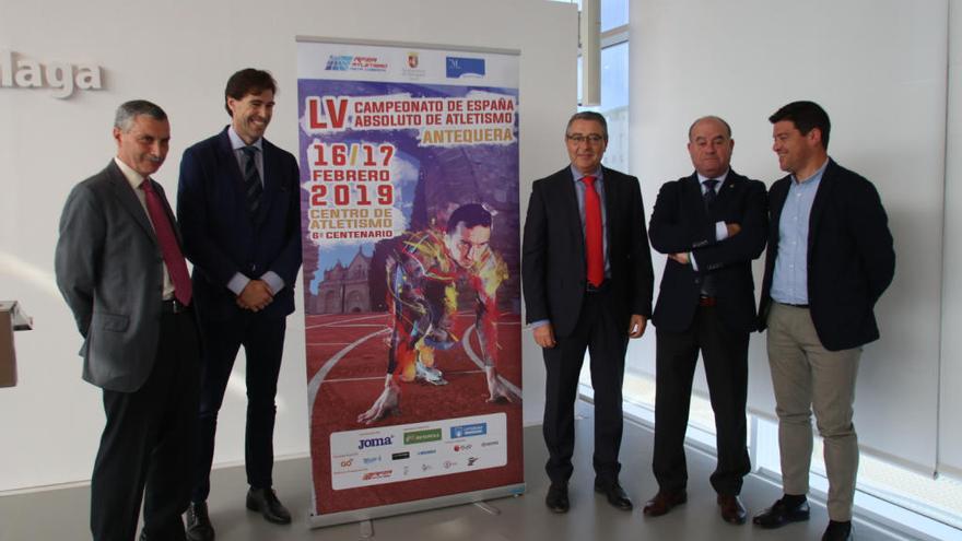Presentación del Campeonato de España de Atletismo en la Diputación de Málaga