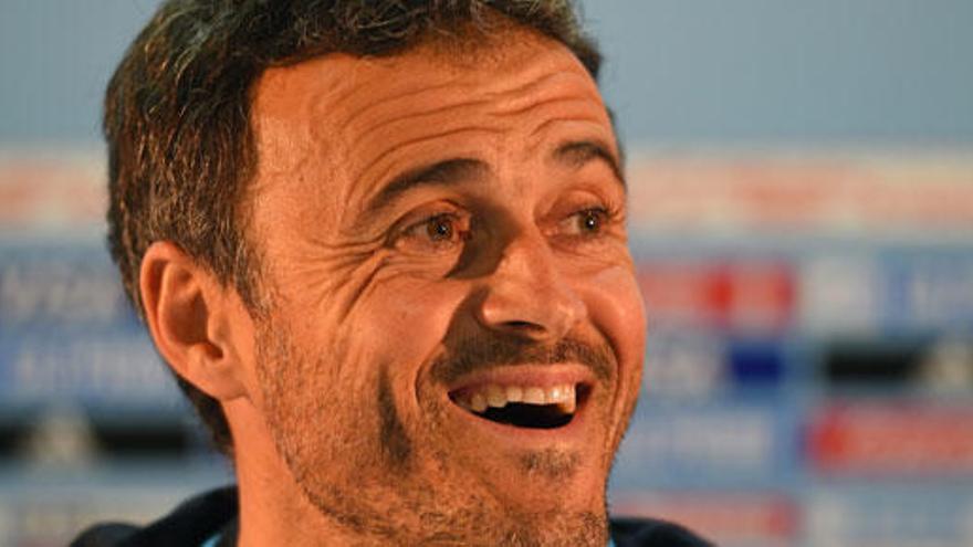 Luis Enrique, técnico del F.C. Barcelona