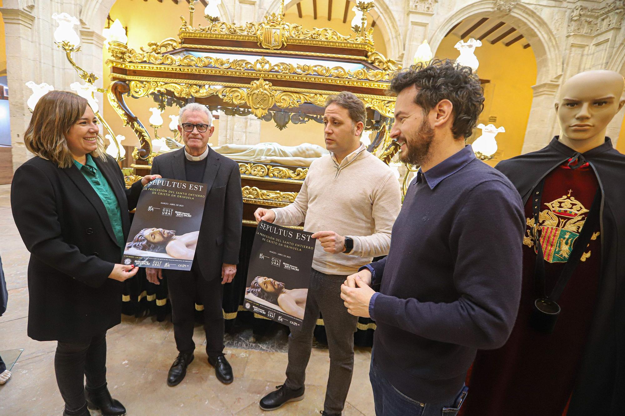 Presentación exposición "SEPULTUS EST" en el Museo Diocesano de Arte Sacro de Orihuela