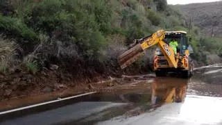 Gran Canaria se recompone tras el paso de la borrasca Emilia: carreteras dañadas y cortes de luz en varias zonas
