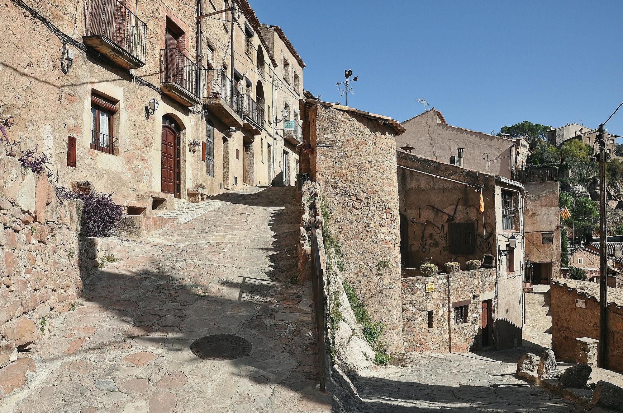 Calle típica de Mura en Barcelona