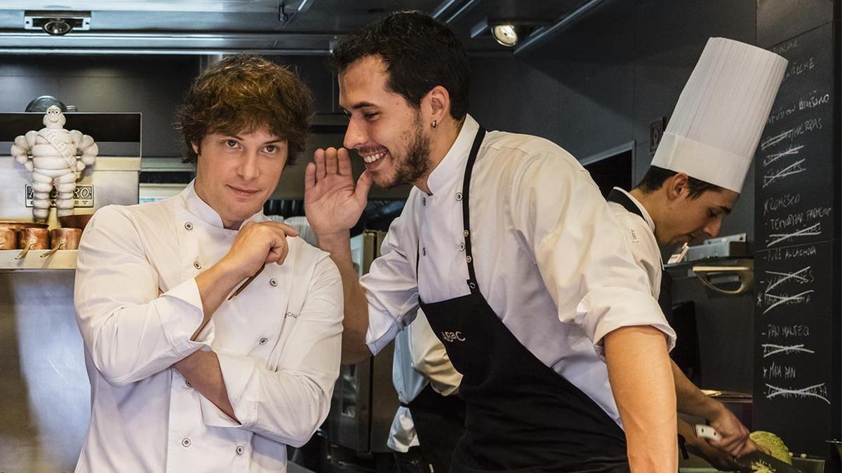 Jordi Cruz, en su restaurante ABaC de tres estrellas Michelín