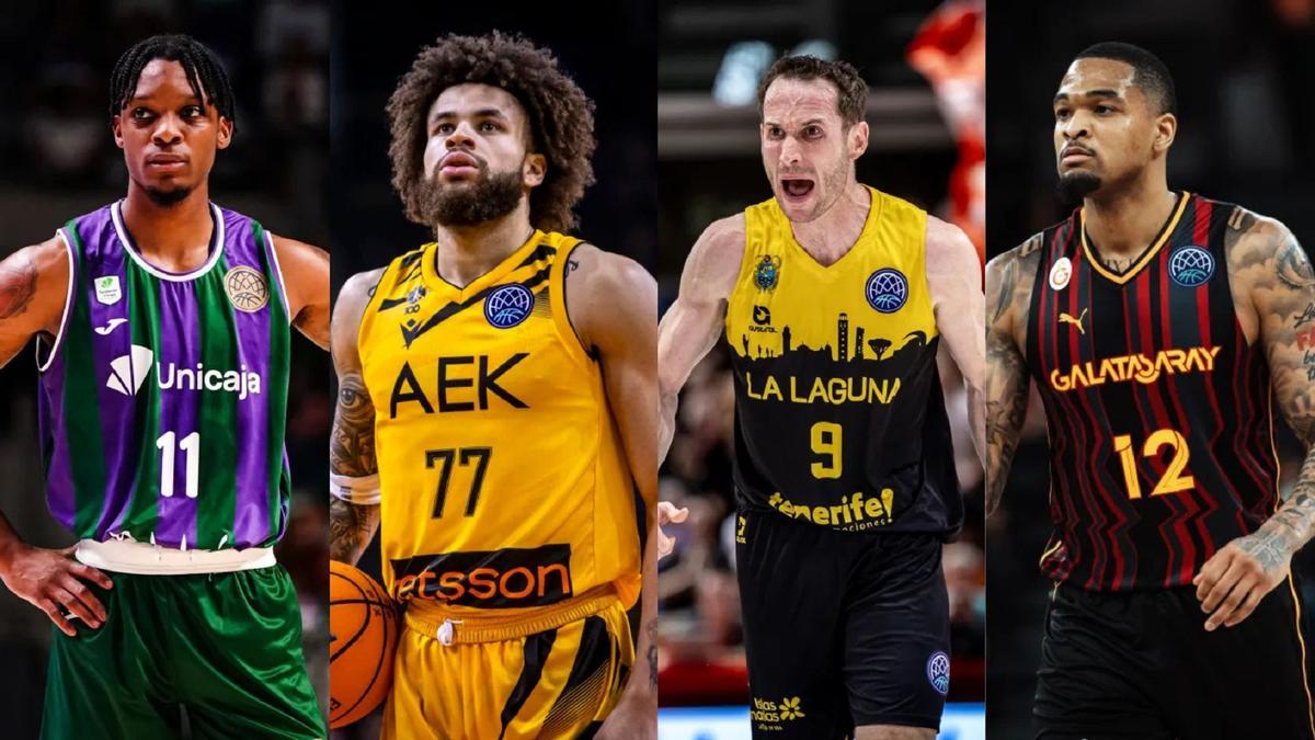 Carter, Hale, Huertas y Palmer Jr aspiran con sus equipos al MVP de la BCL.