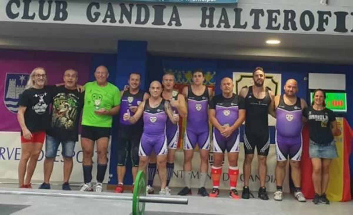 El AC Gandia- Bar Reno logra  cinco títulos en  el autonómico máster Open